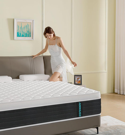 Hybrid Memory Foam Queen Mattress for Ultimate Sleep Comfort