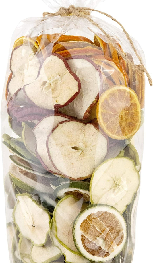 Natural Vase & Bowl Fillers | Dried Orange, Apple & Citrus Slices| Home Decor (Fruit Slices)
