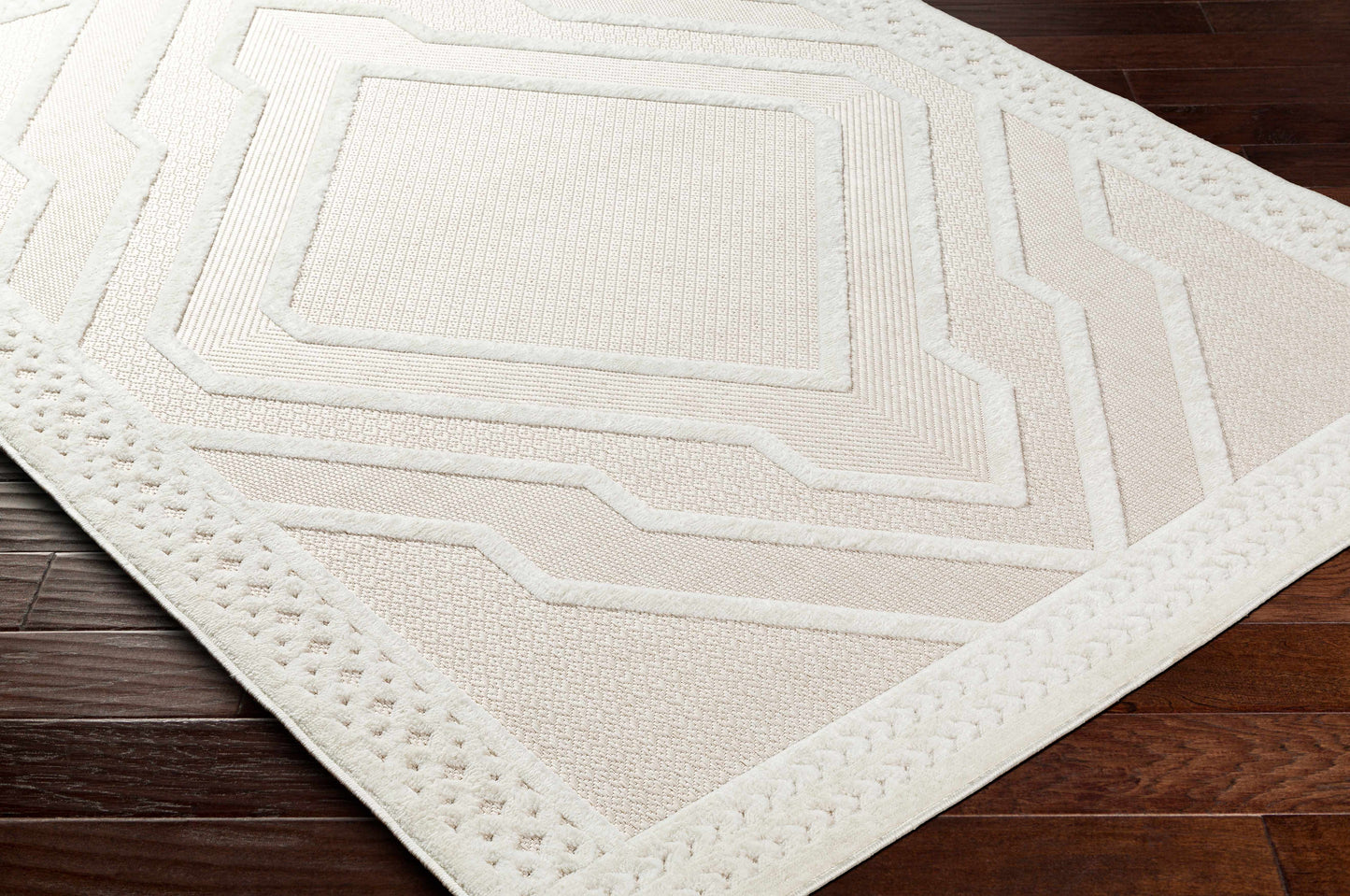 Anja Cream Outdoor Rug - Clearance