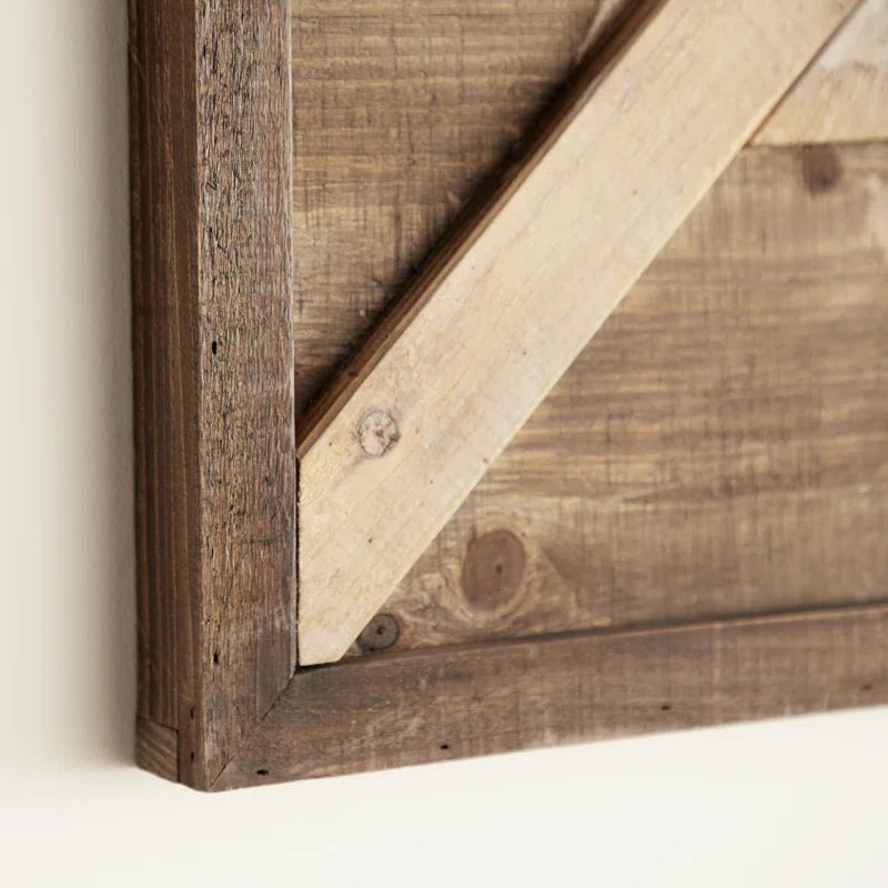 Wood Handmade Southwestern Geometric Home Wall Decor