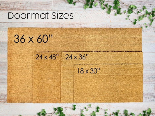 Thankful Grateful Blessed Door Mat | Fall Doormat | Welcome | Farmhouse Door Mat | Fall Autumn Decor Gift | Home Doormat | Custom Doormat