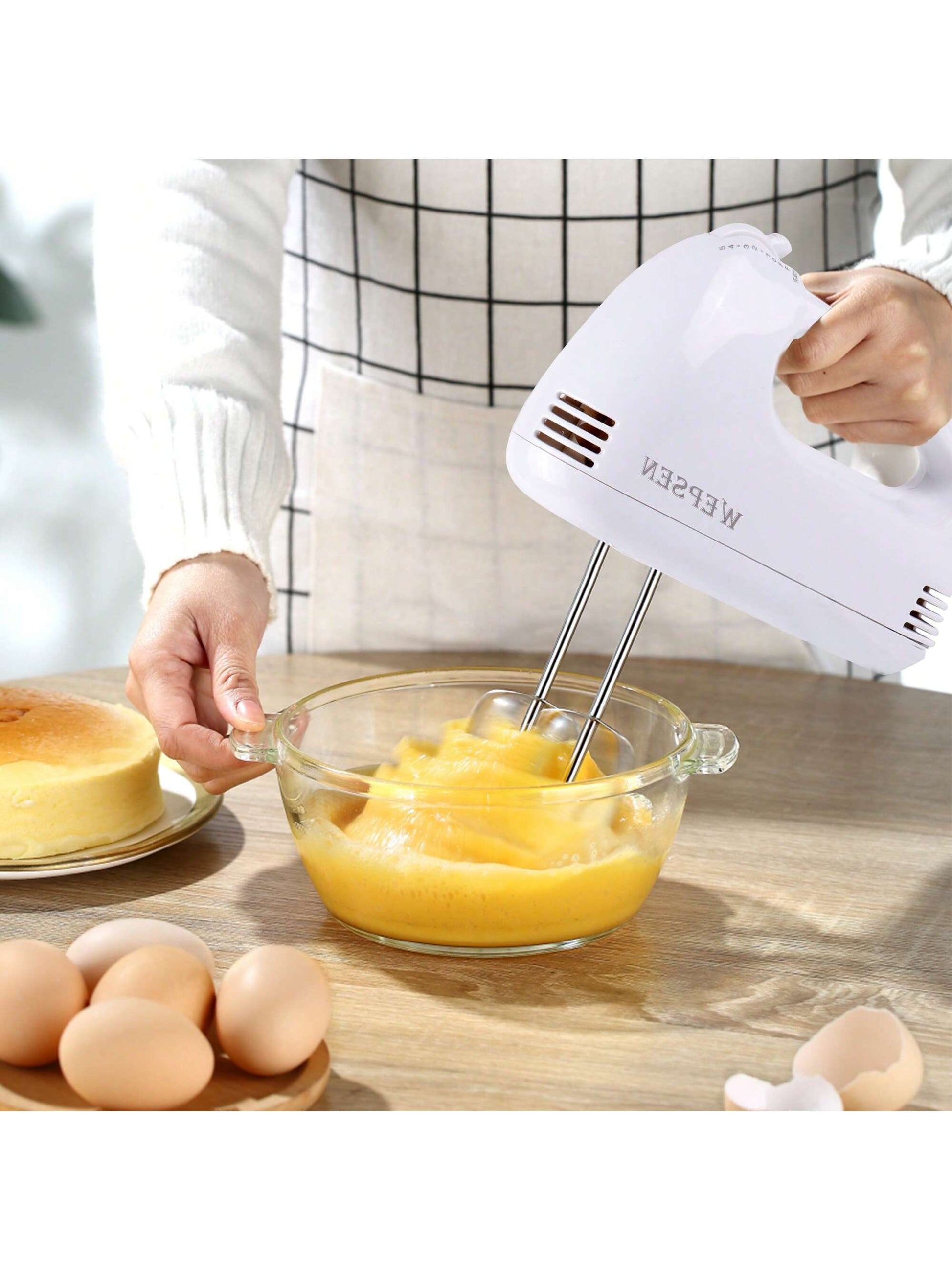 Electric Hand Mixer Mixing Bowls Set, Upgrade 5-Speeds Mixers with Silver Nesting Stainless Steel Mixing Bowl, Measuring Cups and Spoons Whisk Blender,Recommendations,Promotion,Discounts,Best Sellers - Baking Supplies for Cooking,Hand-Held Egg Beater Whisk Breaker,Electric Food Mixers Kitchen Bowl Aid Whisk Mixing for Whipping, Mixing Cookies, Brownie, Cakes, Dough