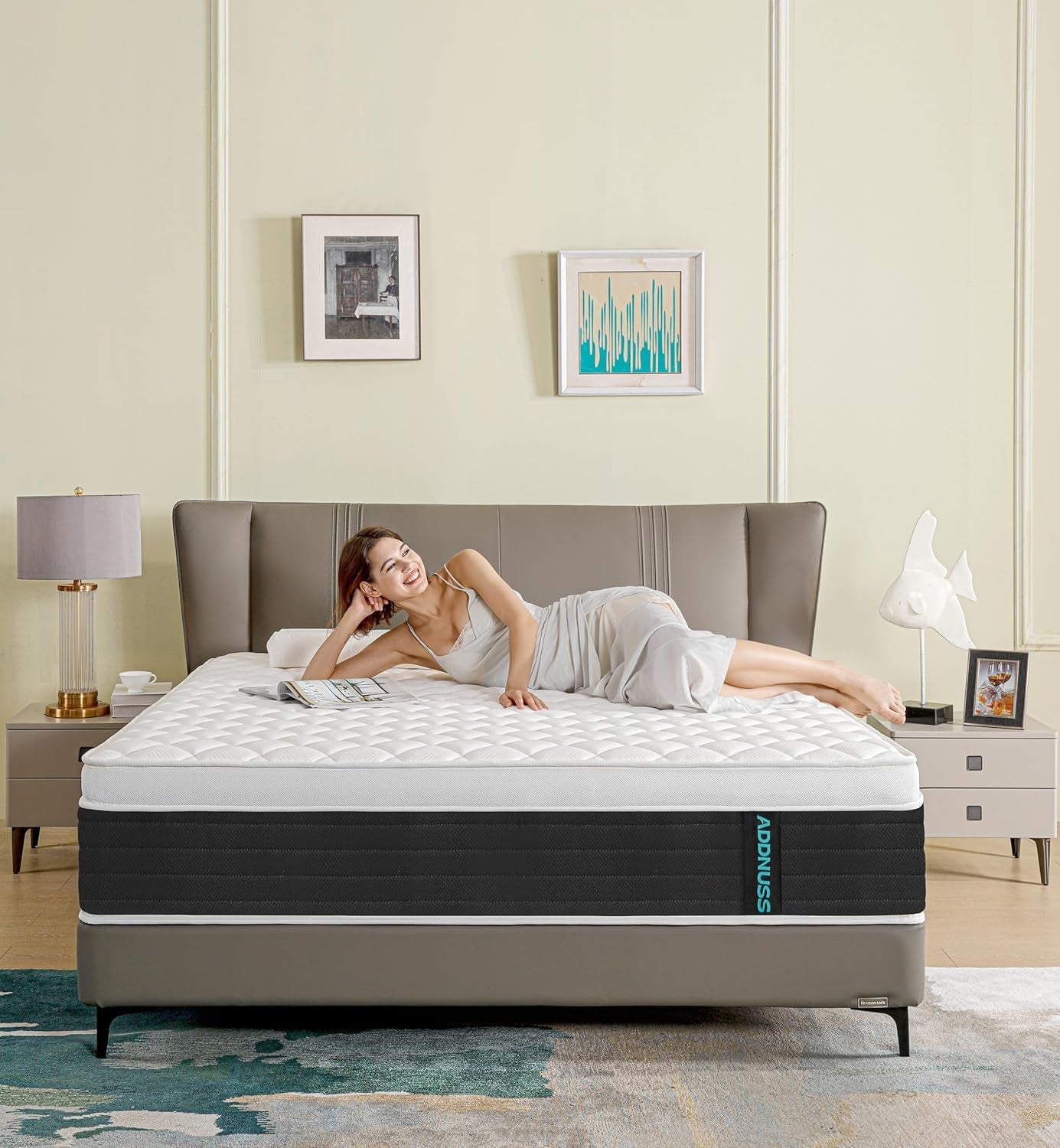 Hybrid Memory Foam Queen Mattress for Ultimate Sleep Comfort