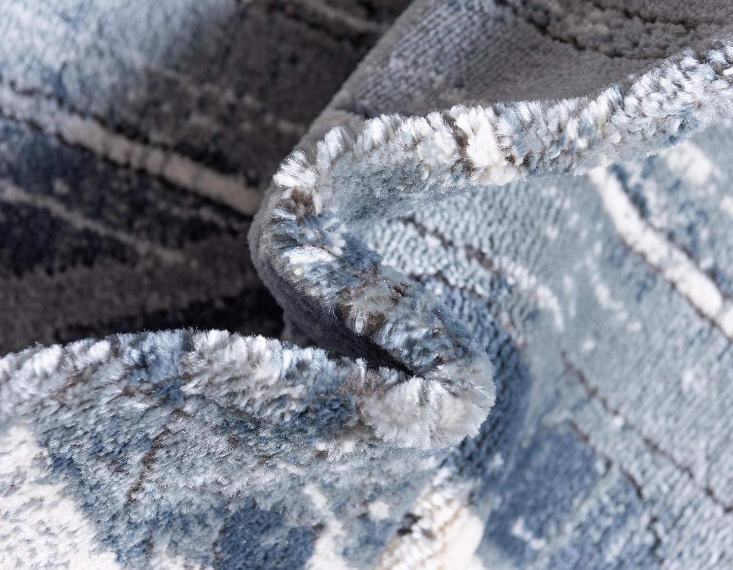 Oregon Collection Rug – 10' X 13' Light Slate Blue Low-Pile Rug Perfect for Living Rooms, Large Dining Rooms, Open Floorplans