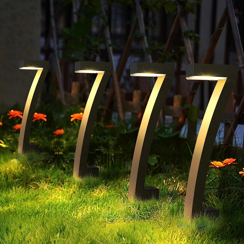 Solar Powered Integrated LED Pathway Light Pack