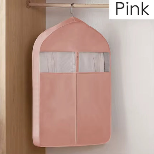 3D Zipper Clothes Dust Cover Clothes Storage Waterproof Dustproof for Garment Suit Protector Organizer Wardrobe Storage Bag