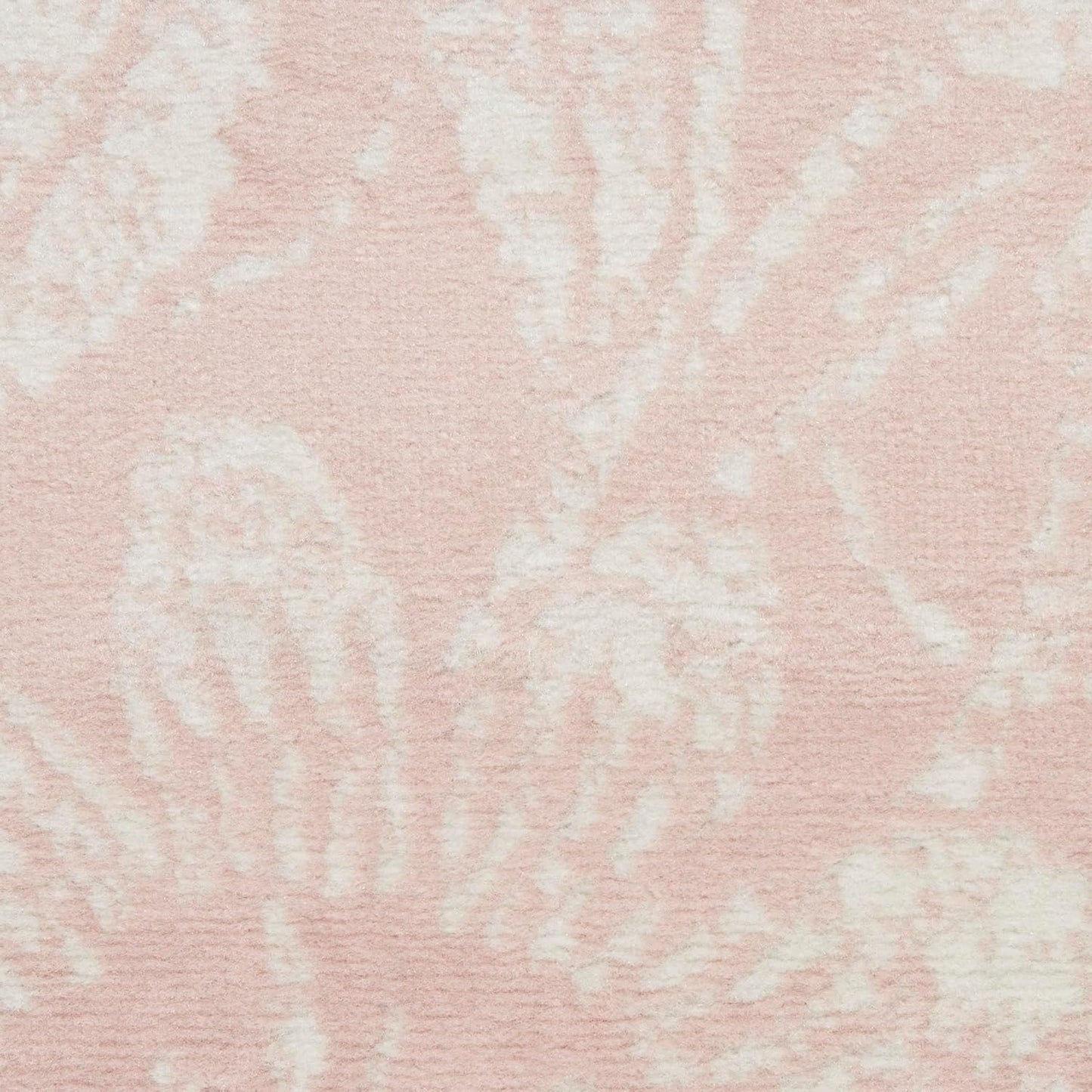 Home Whimsicle Floral Pink 8' X 10' Area Rug, Easy Clean, Non Shedding, Bed Room, Living Room, Dining Room, Kitchen (8X10)