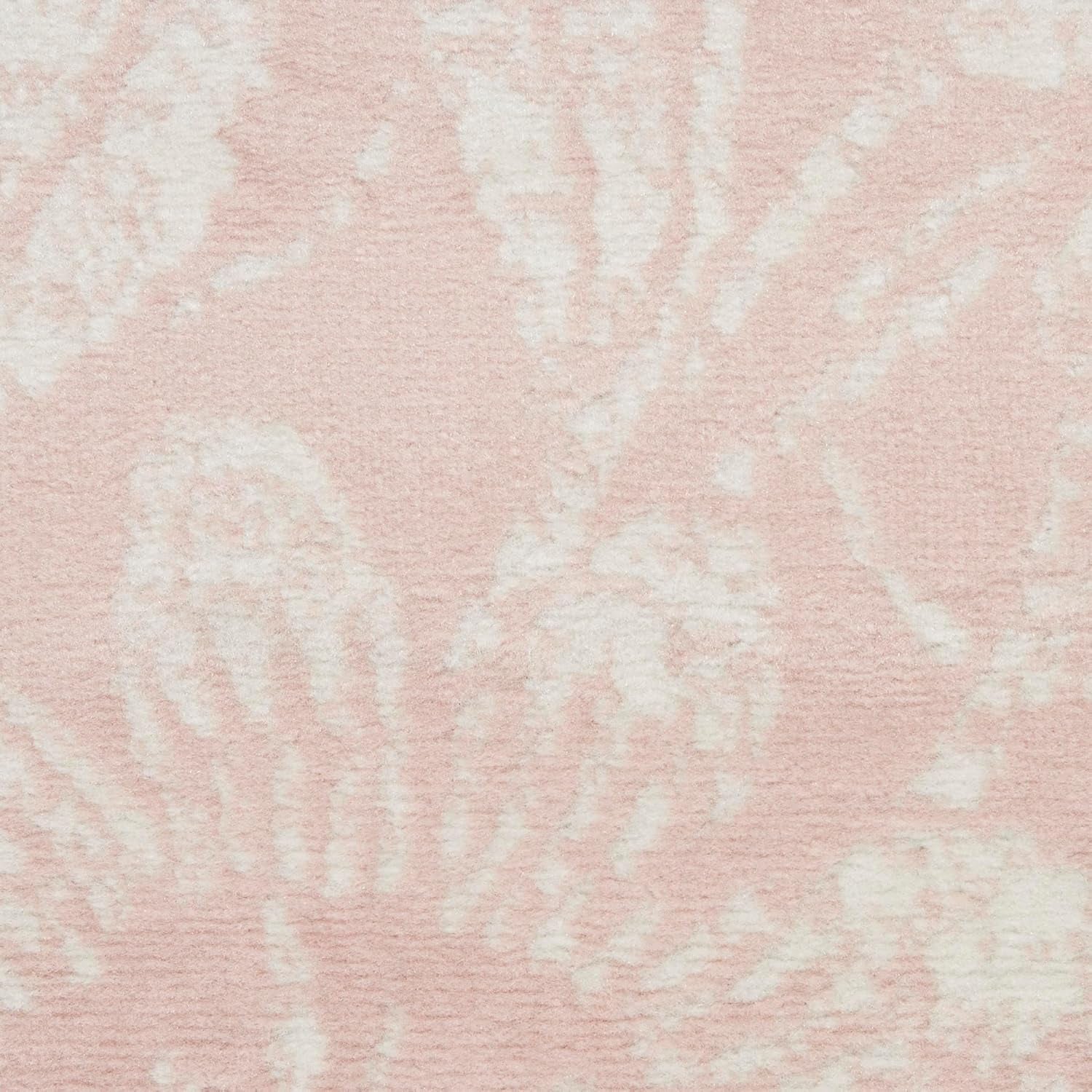 Home Whimsicle Floral Pink 8' X 10' Area Rug, Easy Clean, Non Shedding, Bed Room, Living Room, Dining Room, Kitchen (8X10)