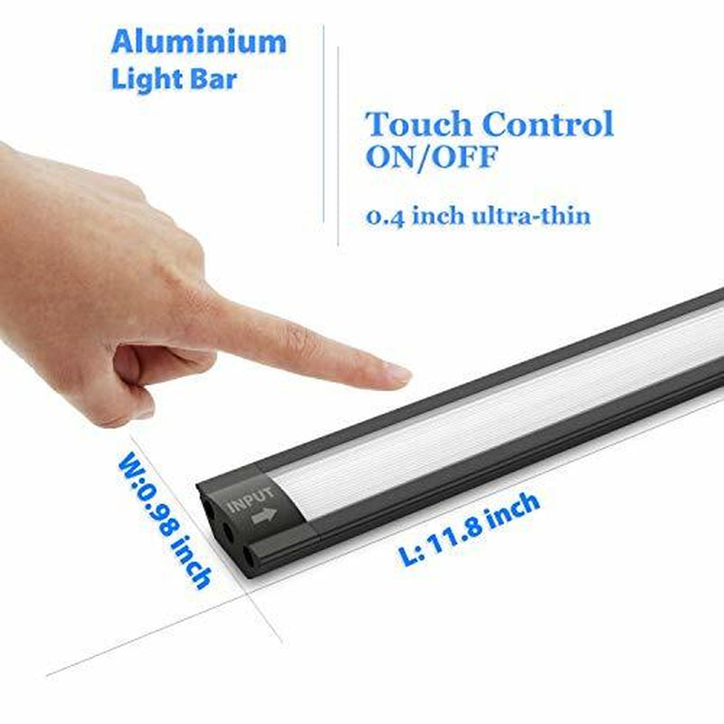LED under Cabinet Lighting, under Counter Lighting with Touch Assorted Colors