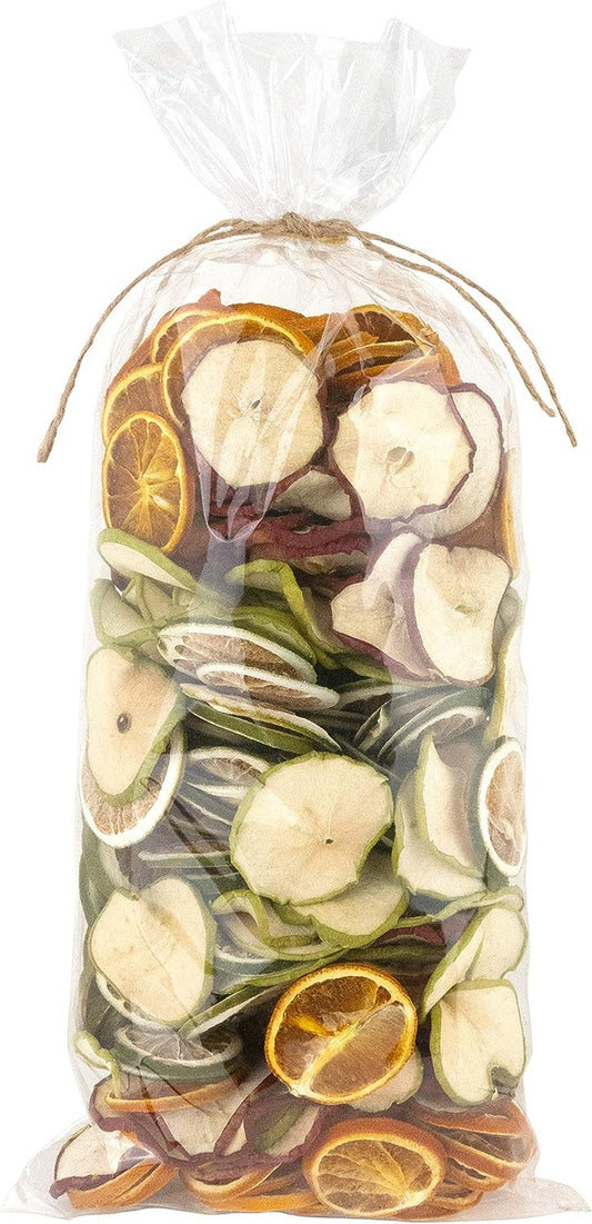 Natural Vase & Bowl Fillers | Dried Orange, Apple & Citrus Slices| Home Decor (Fruit Slices)