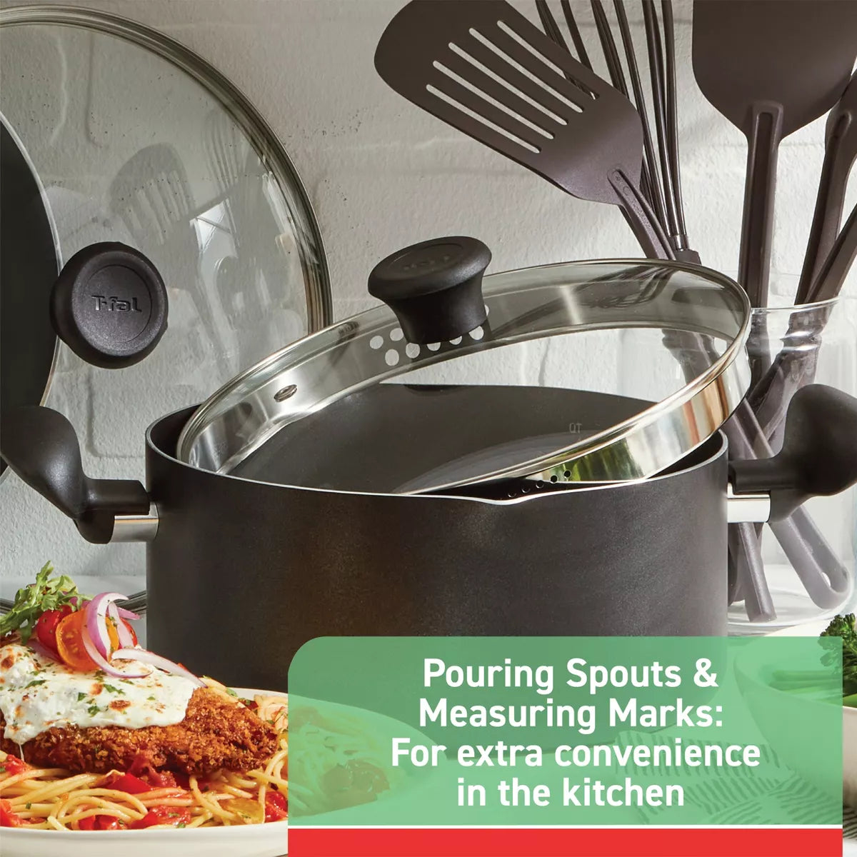 T-Fal 20Pc Simply Cook Nonstick Cookware Set