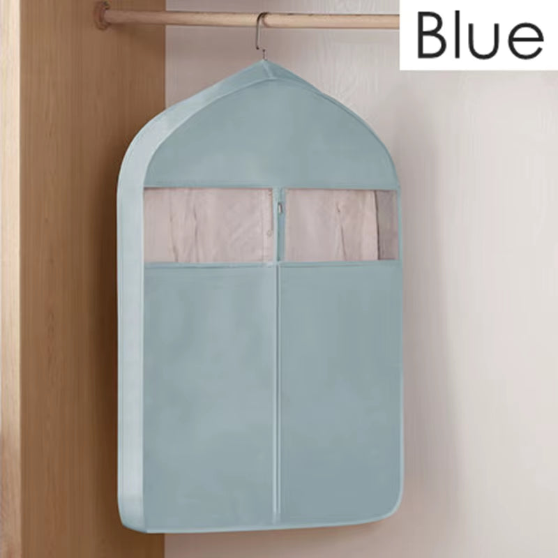 3D Zipper Clothes Dust Cover Clothes Storage Waterproof Dustproof for Garment Suit Protector Organizer Wardrobe Storage Bag