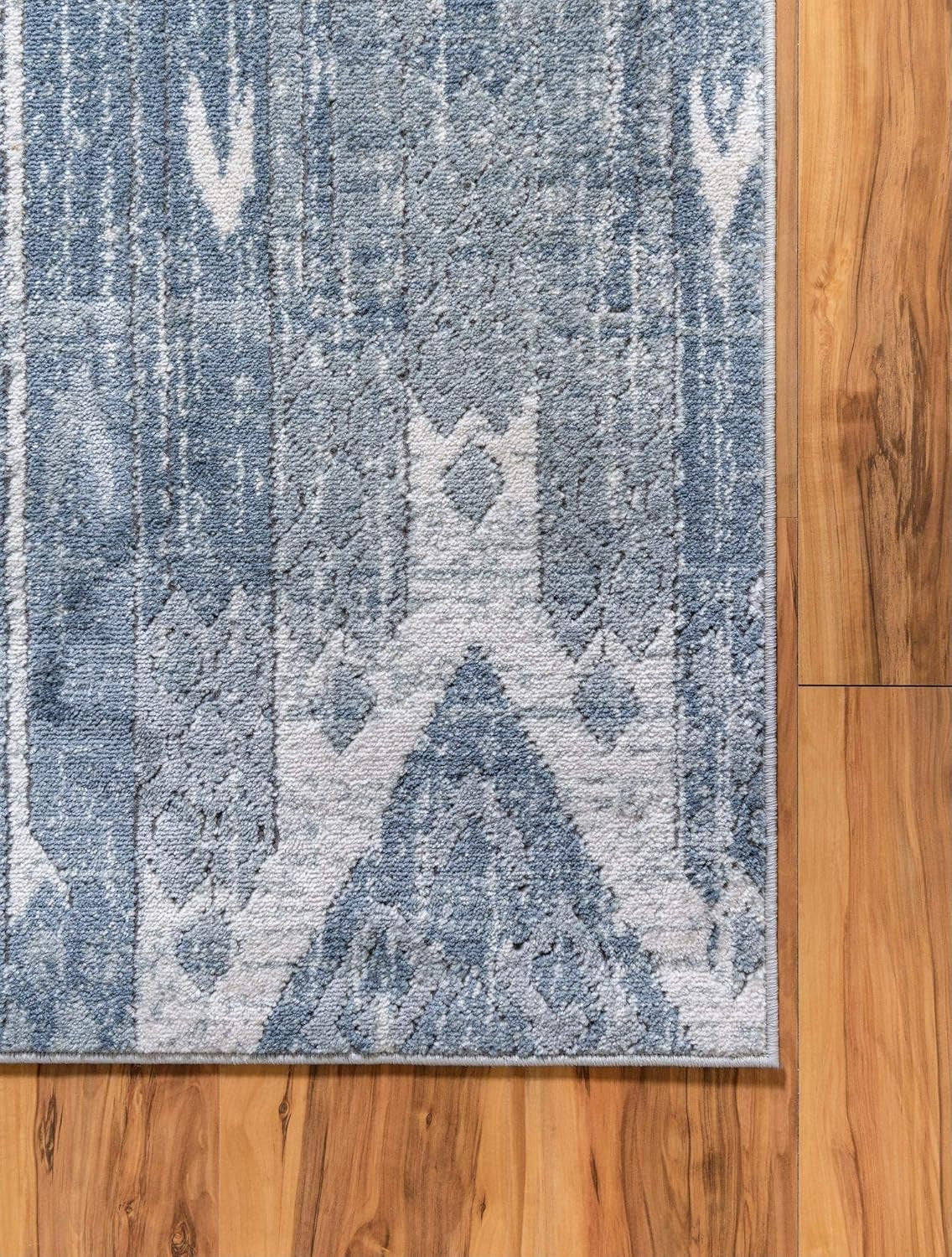 Oregon Collection Rug – 10' X 13' Light Slate Blue Low-Pile Rug Perfect for Living Rooms, Large Dining Rooms, Open Floorplans
